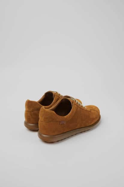 Pelotas Brune Nubuck Sneakers For Kvinner Eksklusiv Campingvogn
