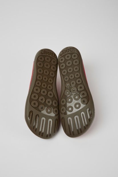 Camper Peu Rød Fritidssko For Kvinner, Nyankomne