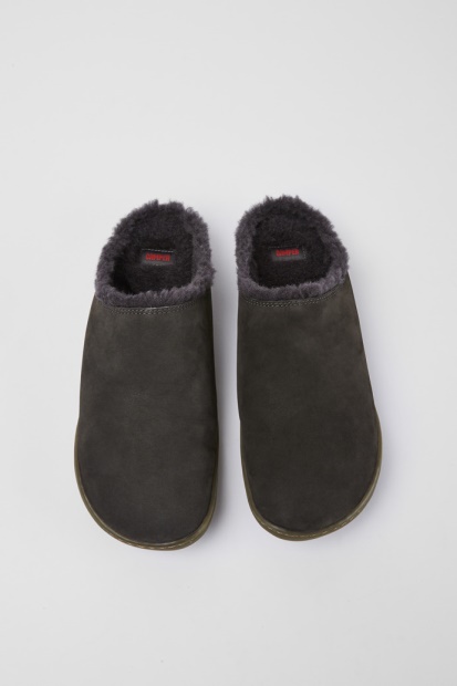 Camper Peu Mørkegrå Nubuck Sko For Kvinner Nyankomne