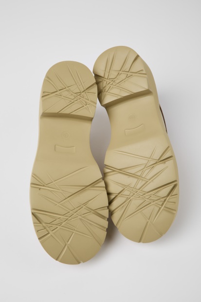 Design Milah Beige Skinnsko Til Damecamper