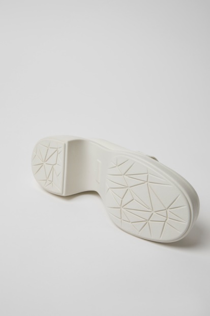 Thelma Hvite Skinnsko For Kvinner Eksklusiv Campingvogn