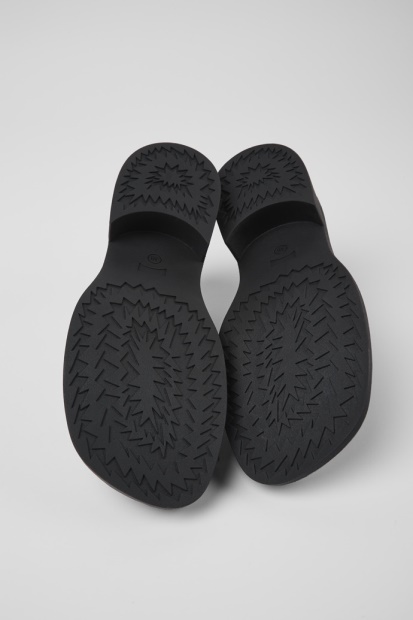 Tvillinger Flerfarget Skinn Loafers For Kvinner Eksklusiv Campingvogn