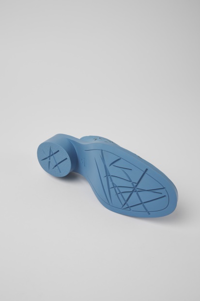 Eksklusiv Camper Bonnie Blå Skinn Muldyr For Kvinner