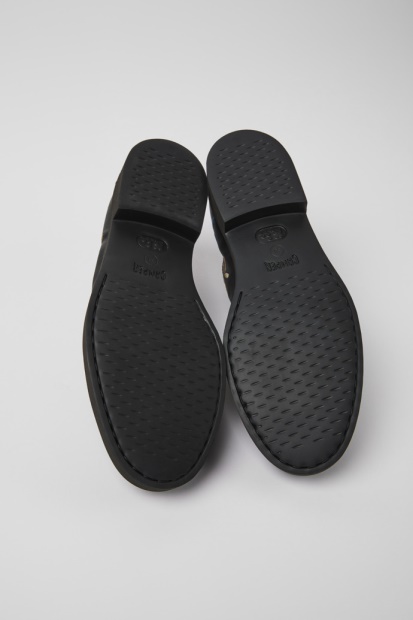 Camper Twins Svarte Skinnsko For Kvinner Nyankomne