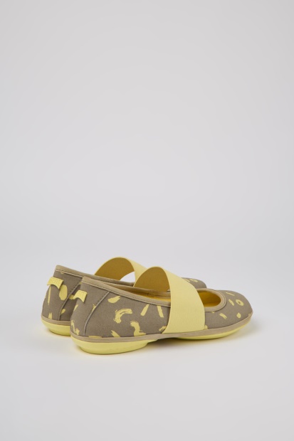 Campingvogn Design Rett Hvit Tekstil Og Nubuck Joggesko For Kvinner