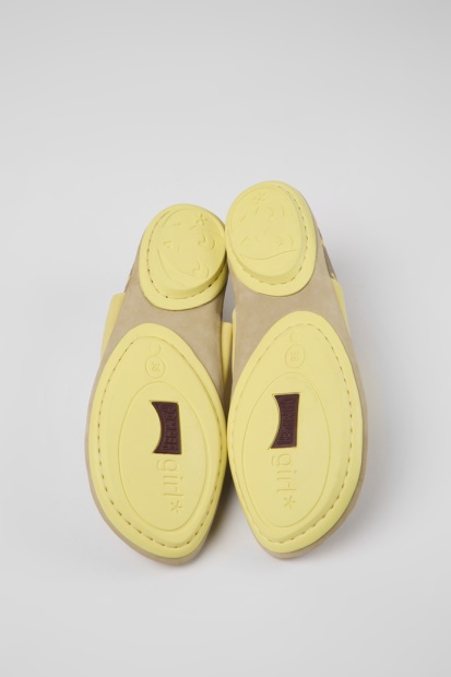 Campingvogn Design Rett Hvit Tekstil Og Nubuck Joggesko For Kvinner