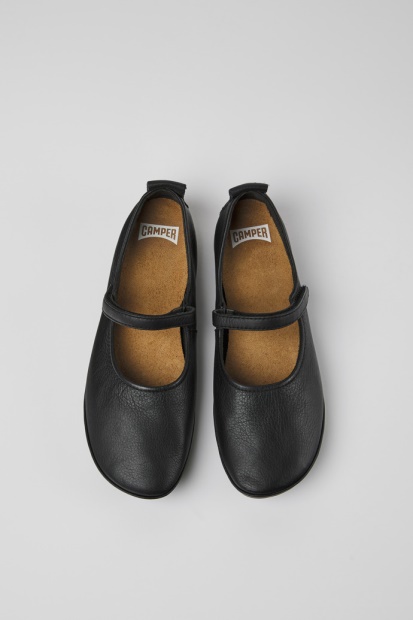 Høyre Sorte Skinnballerinaer For Kvinner Bobil Nyankomne