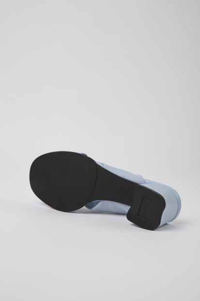 Katie Blå Tekstilsandaler For Kvinner Eksklusiv Campingvogn