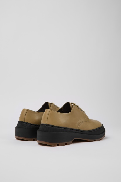 Eksklusiv Camper Brutus Trek Michelin Beige Skinnsko For Kvinner