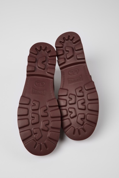 Bobildesign Brutus Burgunder Mary Jane-leiligheter For Kvinner