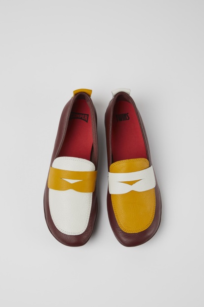 Tvillinger Flerfarget Skinnsko For Kvinner Eksklusiv Campingvogn