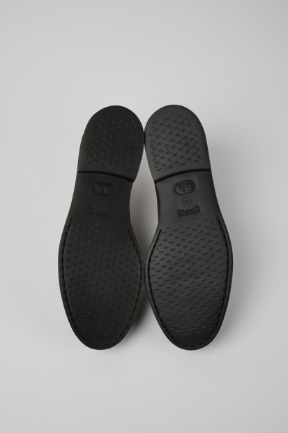 Camper Design Iman Mørkebrune Skinnsko For Kvinner