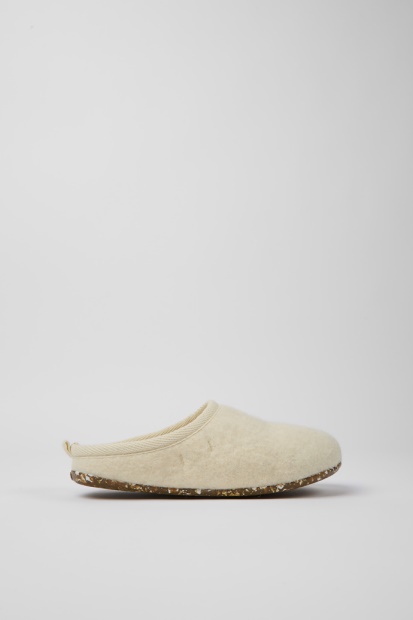 Design Wabi Beige Ulltøfler Til Damecamper