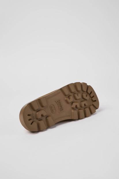 Eksklusiv Campingvogn Brutus Sandal Brune Skinntresko For Menn