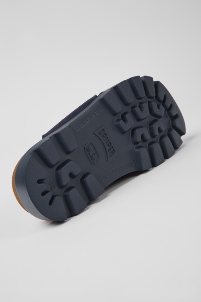 Design Brutus Sandal Marineblå Nubuck Sandaler For Menn Bobil