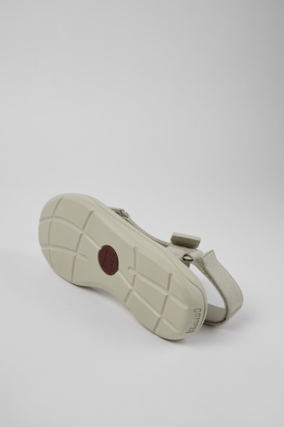 Camper Match Grå Tekstilsandaler For Herre Nyankomne