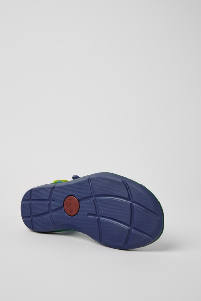 Campingbildesign Matcher Flerfargede Tekstilsandaler For Menn