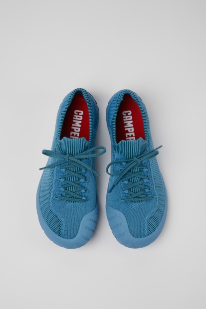 Path Blå Og Grønne Tekstil Joggesko For Menn Eksklusiv Bobil