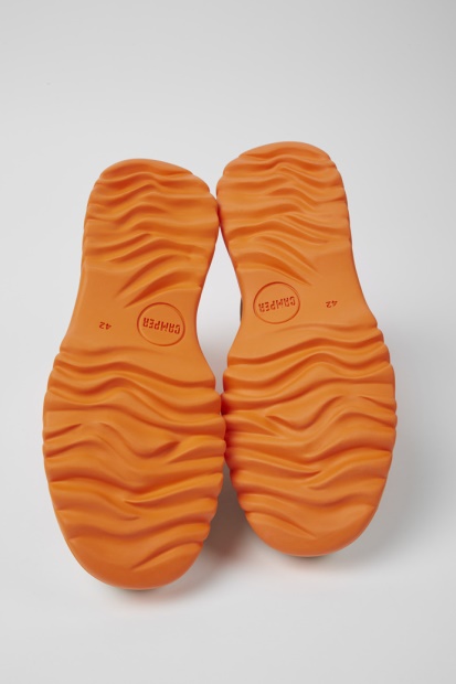 Camper Design Teix Oransje Og Beige Ankelstøvletter For Menn