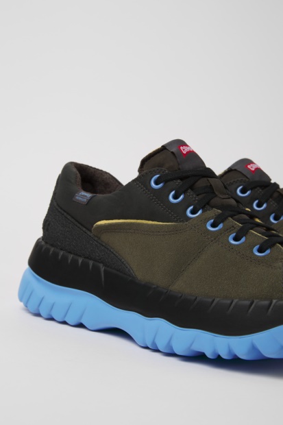 Eksklusiv Camper Teix Grønne Resirkulerte Tekstil- Og Nubucksko For Menn