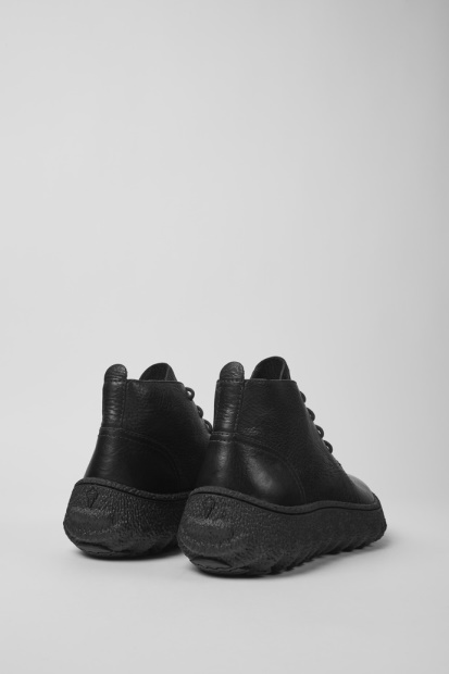 Camper Design Ground Michelin Svart Ankelstøvlett Med Snøre For Menn