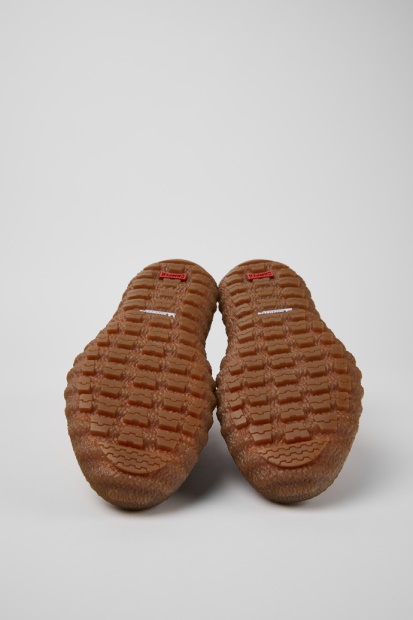 Eksklusiv Camper Ground Michelin Brun Ankelstøvlett Med Snøre For Menn