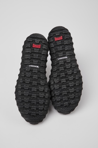 Camper Ground Grønn Tekstil Og Skinn Ankelstøvletter For Herre Nyankomne