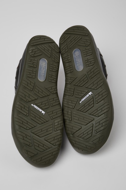 Design Peu Pista Gore-tex Brune Skinnsko For Menn Bobil