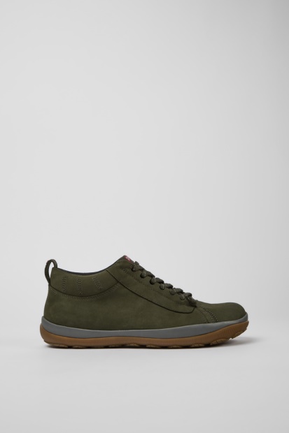 Design Peu Pista Gore-tex Grønne Nubuck Sko For Menn Bobil