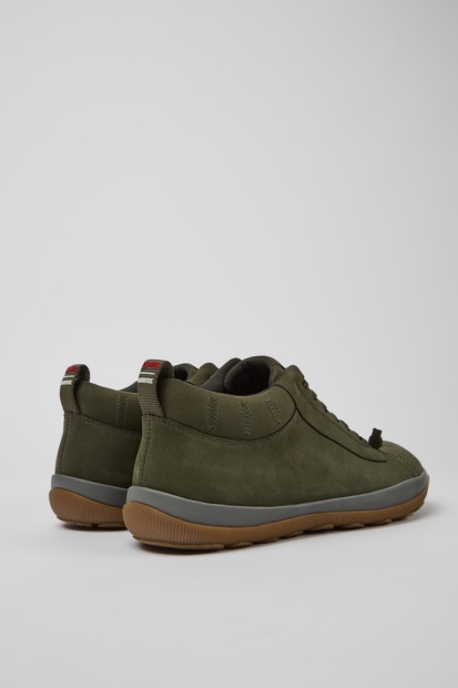 Design Peu Pista Gore-tex Grønne Nubuck Sko For Menn Bobil
