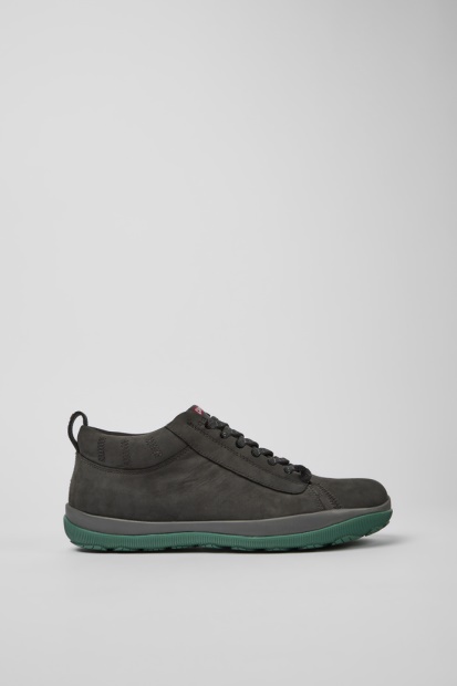 Camper Design Peu Pista Gore-tex Grå Nubuck Sko For Menn