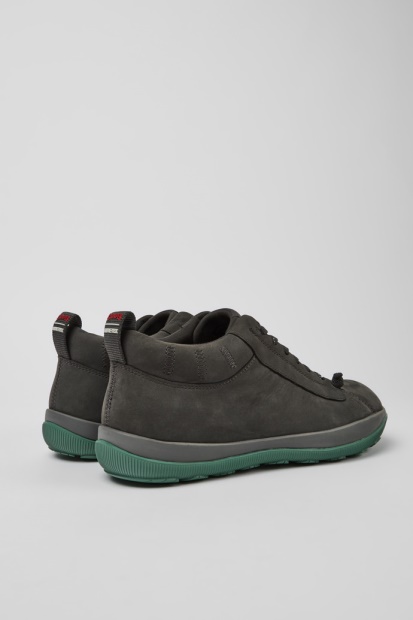 Camper Design Peu Pista Gore-tex Grå Nubuck Sko For Menn