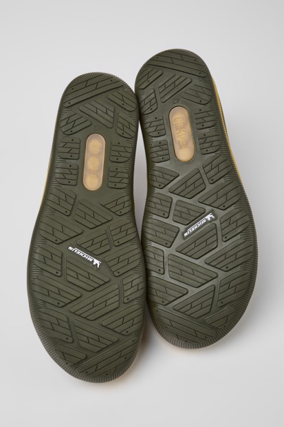 Camper Peu Pista Gore-tex Grønne Nubuck Ankelstøvletter For Herre Nyankomne