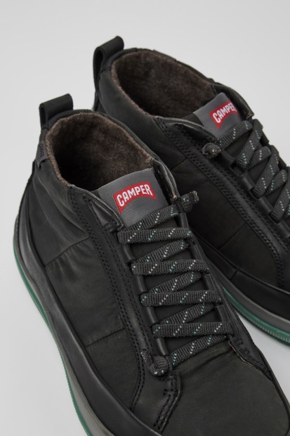 Eksklusiv Camper Peu Pista Svarte Ankelstøvletter For Menn