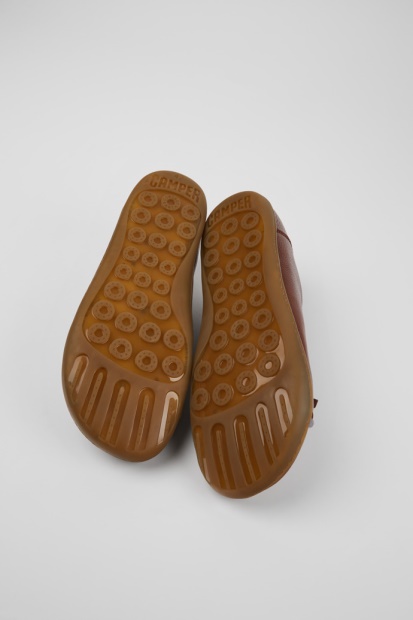 Tvillinger Brunt Skinn Og Ullsko For Menn Eksklusiv Campingvogn