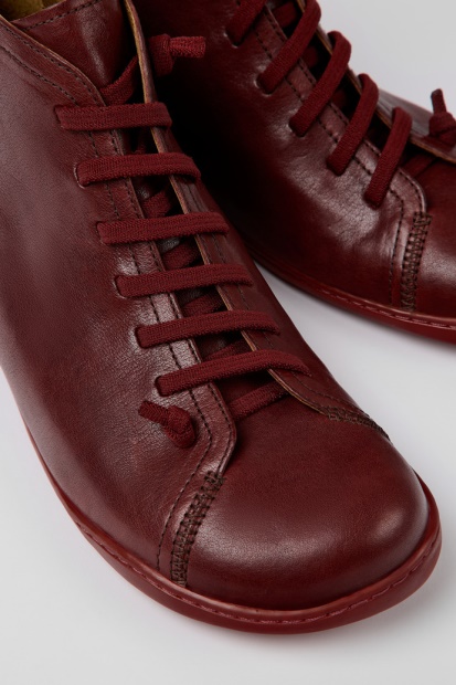 Camper Peu Brune Ankelstøvletter I Skinn For Menn, Nyankomne