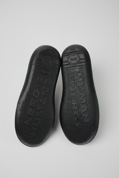 Camper Beetle Ankelstøvletter I Svart Skinn For Menn, Nyankomne