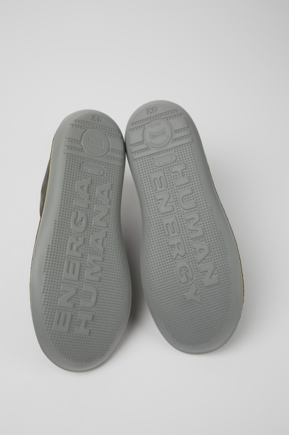 Camper Beetle Mørkegrå Nubuck Ankelstøvletter For Menn, Nyankomne