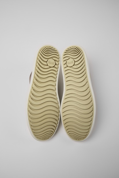 Tvillinger Beige Og Brune Sko For Menn Bobil Nyankomne