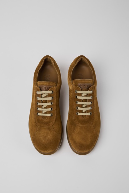 Camper Pelotas Brune Nubuck Joggesko For Herre Nyankomne
