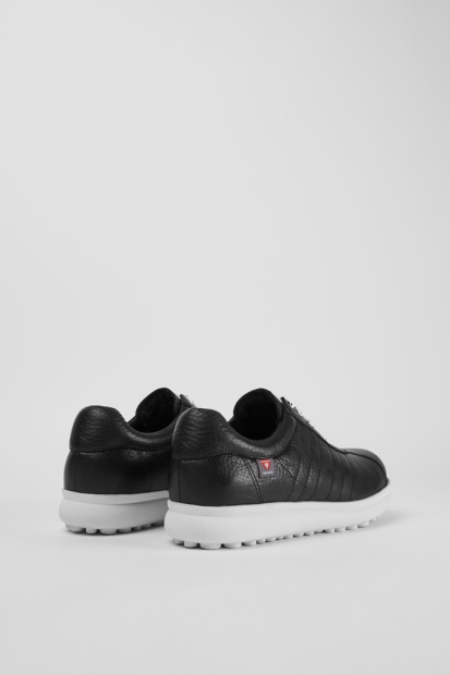 Camper Design Pelotas Beskytter Svarte Skinnsneakers For Menn