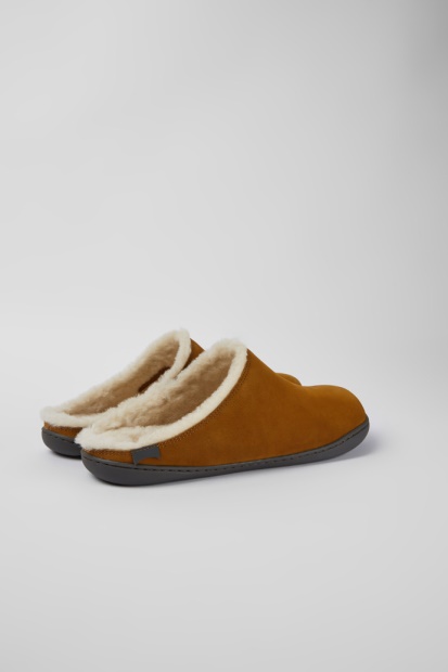 Camper Design Peu Brown Nubuck Sko For Menn