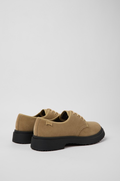 Walden Beige Skinnsko For Menn Eksklusiv Campingvogn