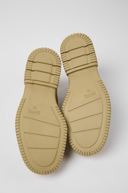 Camper Design Pix Grønne Og Beige Sko For Menn