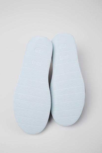 Campingvogn Blå Tekstil Og Nubuck Sko For Herre Nyankomne