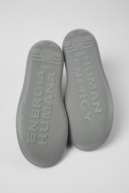 Camper Design Beetle Grå Nubuck Sko For Menn