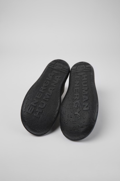 Design Bille Grå Tekstil Og Nubuck Sko For Menn Bobil