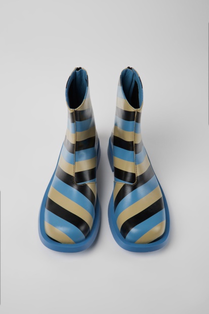 Camper Mil 1978 Ankelstøvletter I Flerfarget Skinn For Menn, Nyankomne