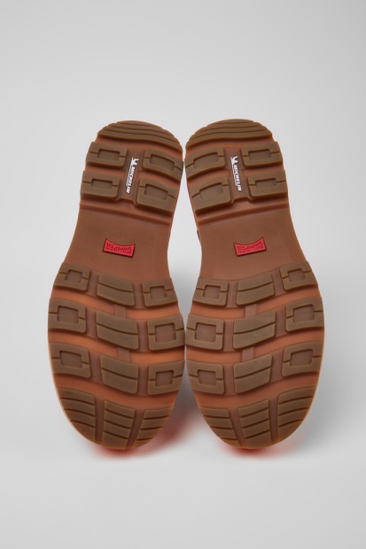 Camper Design Brutus Trek Michelin Mørkegrå Nubuck Ankelstøvletter For Menn