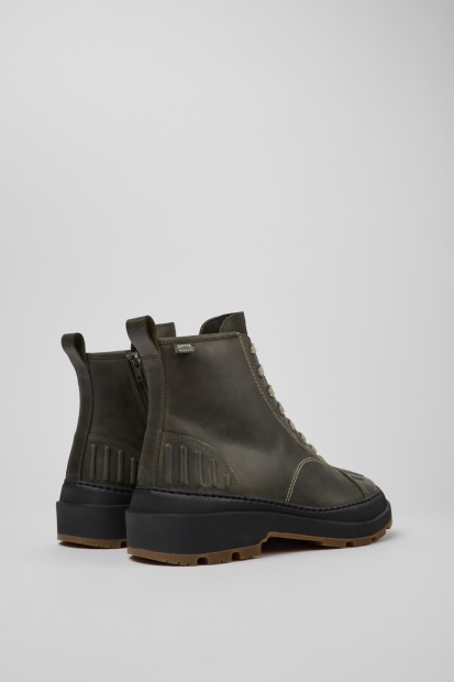 Design Brutus Trek Michelin Mørkegrønne Nubuck Ankelstøvletter For Menn Bobil